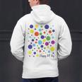 Happy Dot Day 2025 Polka Dot Boys Girls Kids Teacher Dot Day Men's Hoodie Back Print, gift for family, gift for coworker Happy Dot Day 2025 Polka Dot Boys Girls Kids Teacher Dot Day Men's Hoodie Back Print, gift for family, gift for coworker