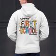 Happy First Day Of School PE Teacher Life Back To School Men's Hoodie Back Print, Pe Teacher Hoodies, gift for family, gift for coworker