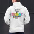 Happy Friyay Teacher School Friday Weekend Vibes Men's Hoodie Back Print, gift for family, gift for coworker Happy Friyay Teacher School Friday Weekend Vibes Men's Hoodie Back Print, gift for family, gift for coworker