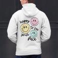 Happy To See Your Face Smile Face Teacher Back To School Men's Hoodie Back Print, gift for family, gift for coworker