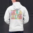 It's Beautiful Day For Learning Retro Teacher Students Women Men's Hoodie Back Print, gift for family, gift for coworker It's Beautiful Day For Learning Retro Teacher Students Women Men's Hoodie Back Print, gift for family, gift for coworker