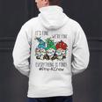 It's Fine We'Re Fine Gnome Pre-K Teacher Christmas Light For Men Women Men's Hoodie Back Print, gift for family, gift for coworker It's Fine We'Re Fine Gnome Pre-K Teacher Christmas Light For Men Women Men's Hoodie Back Print, gift for family, gift for coworker