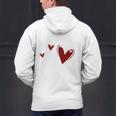 Kindergarten Has My Heart Buffalo Print Teacher Valentine Men's Hoodie Back Print, gift for family, gift for coworker Kindergarten Has My Heart Buffalo Print Teacher Valentine Men's Hoodie Back Print, gift for family, gift for coworker
