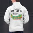 Can I Lick It Periodic Table Chart Science Teacher Men's Hoodie Back Print, Science Teacher Hoodies, gift for family, gift for coworker Can I Lick It Periodic Table Chart Science Teacher Men's Hoodie Back Print, Science Teacher Hoodies, gift for family, gift for coworker