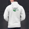 Music Notes Pumpkin Fall Music Teacher Men's Hoodie Back Print, gift for family, gift for coworker