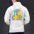 Neon Retro Teacher Cute Teacher Team New Teacher Back To Sch Men's Hoodie Back Print, gift for family, gift for coworker