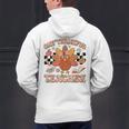 One Thankful Teacher Thanksgiving Retro Groovy Fall Teachers Men's Hoodie Back Print, Groovy Teacher Hoodies, gift for family, gift for coworker One Thankful Teacher Thanksgiving Retro Groovy Fall Teachers Men's Hoodie Back Print, Groovy Teacher Hoodies, gift for family, gift for coworker