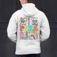 Para Paraprofessional Paraeducator Teacher Back To School Men's Hoodie Back Print, gift for family, gift for coworker