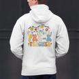 Pre-k Teacher Appreciation Teaching Wildflowers Men's Hoodie Back Print, gift for family, gift for coworker Pre-k Teacher Appreciation Teaching Wildflowers Men's Hoodie Back Print, gift for family, gift for coworker