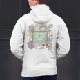 Retro Hooray It's Art Day Art Teacher Back To School Women Men's Hoodie Back Print, gift for family, gift for coworker Retro Hooray It's Art Day Art Teacher Back To School Women Men's Hoodie Back Print, gift for family, gift for coworker
