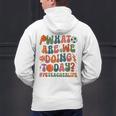 Retro PE Teacher What Are We Doing Today School Coach Women Men's Hoodie Back Print, Pe Teacher Hoodies, gift for family, gift for coworker Retro PE Teacher What Are We Doing Today School Coach Women Men's Hoodie Back Print, Pe Teacher Hoodies, gift for family, gift for coworker