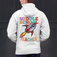 Space Middle School Teacher Back To School Men Women Kids Men's Hoodie Back Print, gift for family, gift for coworker Space Middle School Teacher Back To School Men Women Kids Men's Hoodie Back Print, gift for family, gift for coworker