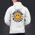 Special Education Teacher Autism Awareness Inclusion Matters Men's Hoodie Back Print, gift for family, gift for coworker