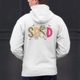 Sped Teacher Halloween Ghost Special Education Preppy Fall Men's Hoodie Back Print, gift for family, gift for coworker Sped Teacher Halloween Ghost Special Education Preppy Fall Men's Hoodie Back Print, gift for family, gift for coworker