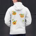I Teach The Cutest Pumpkins In The Patch Teacher Men's Hoodie Back Print, gift for family, gift for coworker