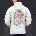 Teach Them Love Them Watch Them Grow Retro Teacher Floral Men's Hoodie Back Print, gift for family, gift for coworker Teach Them Love Them Watch Them Grow Retro Teacher Floral Men's Hoodie Back Print, gift for family, gift for coworker