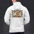 Teacher Appreciation Boho Floral Leopard Checkered Men's Hoodie Back Print, gift for family, gift for coworker Teacher Appreciation Boho Floral Leopard Checkered Men's Hoodie Back Print, gift for family, gift for coworker