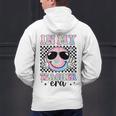 In My Teacher Era Groovy Tie Dye Back To School Cute Teacher Men's Hoodie Back Print, Groovy Teacher Hoodies, gift for family, gift for coworker