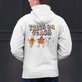 Trick Or Teach Candy Corn Pumpkin Ghost Teacher Men's Hoodie Back Print, gift for family, gift for coworker Trick Or Teach Candy Corn Pumpkin Ghost Teacher Men's Hoodie Back Print, gift for family, gift for coworker