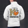 Unity Day K Is For Kindness Anti Bullying Orange Teacher Men Women Kids Men's Hoodie Back Print, gift for family, gift for coworker