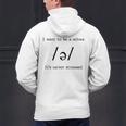 I Want To Be A Schwa It's Never Stressed Reading Teacher For Men Girls Kids Men's Hoodie Back Print, gift for family, gift for coworker I Want To Be A Schwa It's Never Stressed Reading Teacher For Men Girls Kids Men's Hoodie Back Print, gift for family, gift for coworker