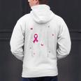 I Wear Pink For My Teacher Breast Cancer Awareness Support Men Women Men's Hoodie Back Print, gift for family, gift for coworker I Wear Pink For My Teacher Breast Cancer Awareness Support Men Women Men's Hoodie Back Print, gift for family, gift for coworker