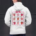 Women Second Grade Is My Jam Strawberry First Kids Teacher Men's Hoodie Back Print, First Grade Teacher Hoodies, gift for family, gift for coworker