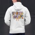 Women Spooky Science Teacher Halloween Science Stem Teacher Men's Hoodie Back Print, Science Teacher Hoodies, gift for family, gift for coworker