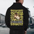 100th Day Of School Teacher Monkey Pun Banana For Men Women Girls Kids Men's Hoodie Back Print, novelty gifts, funny gifts