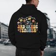 3rd Third Grade Teacher Appreciation Teaching Wildflowers Men's Hoodie Back Print, novelty gifts, funny gifts
