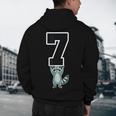 6 7 Matching Teachers Halloween Costume Raccoon Men's Hoodie Back Print, novelty gifts, funny gifts