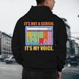 AAC Awareness AAC Teacher It's Not A Screen It's My Voice Men Women Men's Hoodie Back Print, novelty gifts, funny gifts AAC Awareness AAC Teacher It's Not A Screen It's My Voice Men Women Men's Hoodie Back Print, novelty gifts, funny gifts