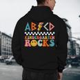 ABCD Kindergarten Rocks Back To School Teacher Kindergarten Men's Hoodie Back Print, novelty gifts, funny gifts ABCD Kindergarten Rocks Back To School Teacher Kindergarten Men's Hoodie Back Print, novelty gifts, funny gifts