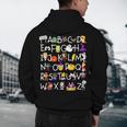 Alphabet ABCs Halloween Characters Kindergarten Teacher Kids Men's Hoodie Back Print, novelty gifts, funny gifts Alphabet ABCs Halloween Characters Kindergarten Teacher Kids Men's Hoodie Back Print, novelty gifts, funny gifts