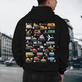 Alphabet Vehicles ABCs Learning Teachers Kids Boys Girls Men's Hoodie Back Print, novelty gifts, funny gifts
