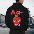 A Is For Apple Pre-K Kindergarten Teacher Student Men's Hoodie Back Print, novelty gifts, funny gifts A Is For Apple Pre-K Kindergarten Teacher Student Men's Hoodie Back Print, novelty gifts, funny gifts