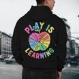Apple Retro Play Is Learning Kindergarten Teacher Daycare Men's Hoodie Back Print, novelty gifts, funny gifts Apple Retro Play Is Learning Kindergarten Teacher Daycare Men's Hoodie Back Print, novelty gifts, funny gifts