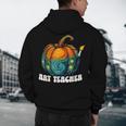 Art Teacher Pumpkin Halloween Night Men Women Men's Hoodie Back Print, novelty gifts, funny gifts Art Teacher Pumpkin Halloween Night Men Women Men's Hoodie Back Print, novelty gifts, funny gifts