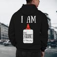 Art Teacher T-Shirt I Am The Glue Men's Hoodie Back Print, novelty gifts, funny gifts Art Teacher T-Shirt I Am The Glue Men's Hoodie Back Print, novelty gifts, funny gifts