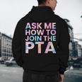 Ask Me How To Join PTA Crew Parent Teacher Matching School Men's Hoodie Back Print, novelty gifts, funny gifts Ask Me How To Join PTA Crew Parent Teacher Matching School Men's Hoodie Back Print, novelty gifts, funny gifts