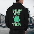 Autism Awareness Neurodiversity Teacher Frog I May Have A Touch Of The Tism Neurodivergent Small Men's Hoodie Back Print, novelty gifts, funny gifts Autism Awareness Neurodiversity Teacher Frog I May Have A Touch Of The Tism Neurodivergent Small Men's Hoodie Back Print, novelty gifts, funny gifts