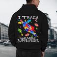 Autism Awareness Teacher I Teach Awesome Superheroes Men's Hoodie Back Print, novelty gifts, funny gifts Autism Awareness Teacher I Teach Awesome Superheroes Men's Hoodie Back Print, novelty gifts, funny gifts