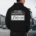 Avoid Negativity Math Teacher Men's Hoodie Back Print, novelty gifts, funny gifts Avoid Negativity Math Teacher Men's Hoodie Back Print, novelty gifts, funny gifts