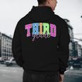 Back To School Neon Checkered Third Grade Colorful Teacher Men's Hoodie Back Print, novelty gifts, funny gifts Back To School Neon Checkered Third Grade Colorful Teacher Men's Hoodie Back Print, novelty gifts, funny gifts