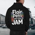 Back To School Teacher Flair Pens Are My Jam Men's Hoodie Back Print, novelty gifts, funny gifts Back To School Teacher Flair Pens Are My Jam Men's Hoodie Back Print, novelty gifts, funny gifts