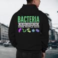 Bacteria Culture Biology Science Teacher Biologist Men's Hoodie Back Print, novelty gifts, funny gifts