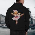 Ballet Dancer Gingerbread Christmas Dance Teacher Girl Women Men's Hoodie Back Print, novelty gifts, funny gifts Ballet Dancer Gingerbread Christmas Dance Teacher Girl Women Men's Hoodie Back Print, novelty gifts, funny gifts