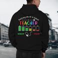 Battery Life Of A School Teacher Monday To Friday For Men Women Men's Hoodie Back Print, novelty gifts, funny gifts Battery Life Of A School Teacher Monday To Friday For Men Women Men's Hoodie Back Print, novelty gifts, funny gifts