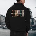 Behavior Analyst Teacher Squad Technician Therapist Analysis Men's Hoodie Back Print, novelty gifts, funny gifts Behavior Analyst Teacher Squad Technician Therapist Analysis Men's Hoodie Back Print, novelty gifts, funny gifts