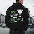 Best Teacher By Par Golf Golfer Men's Hoodie Back Print, novelty gifts, funny gifts